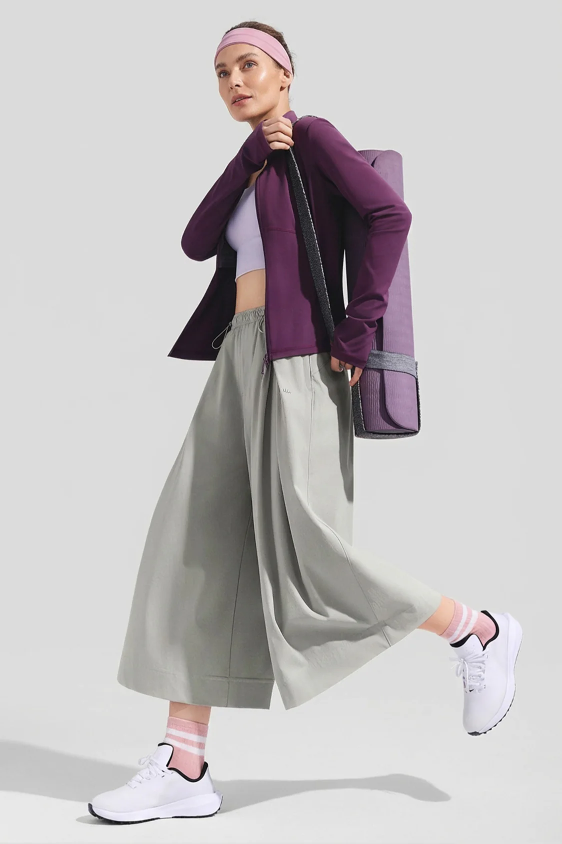 Women's Water-Resistant Wide Leg Pants UPF 50+ WR881 - Image 10