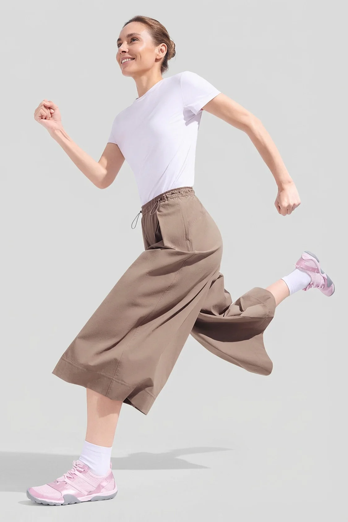 Women's Water-Resistant Wide Leg Pants UPF 50+ WR881 - Image 2