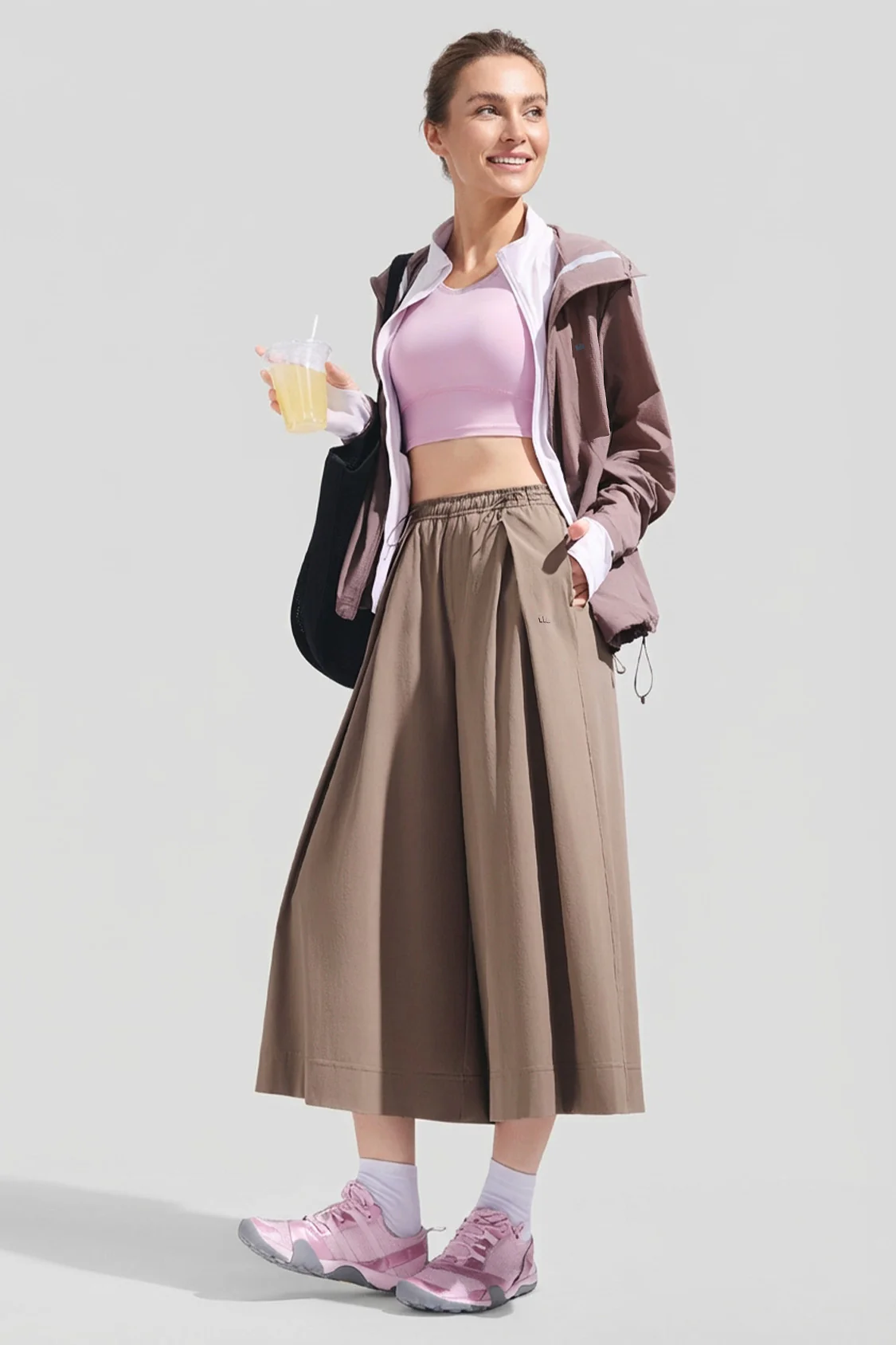 Women's Water-Resistant Wide Leg Pants UPF 50+ WR881 - Image 3