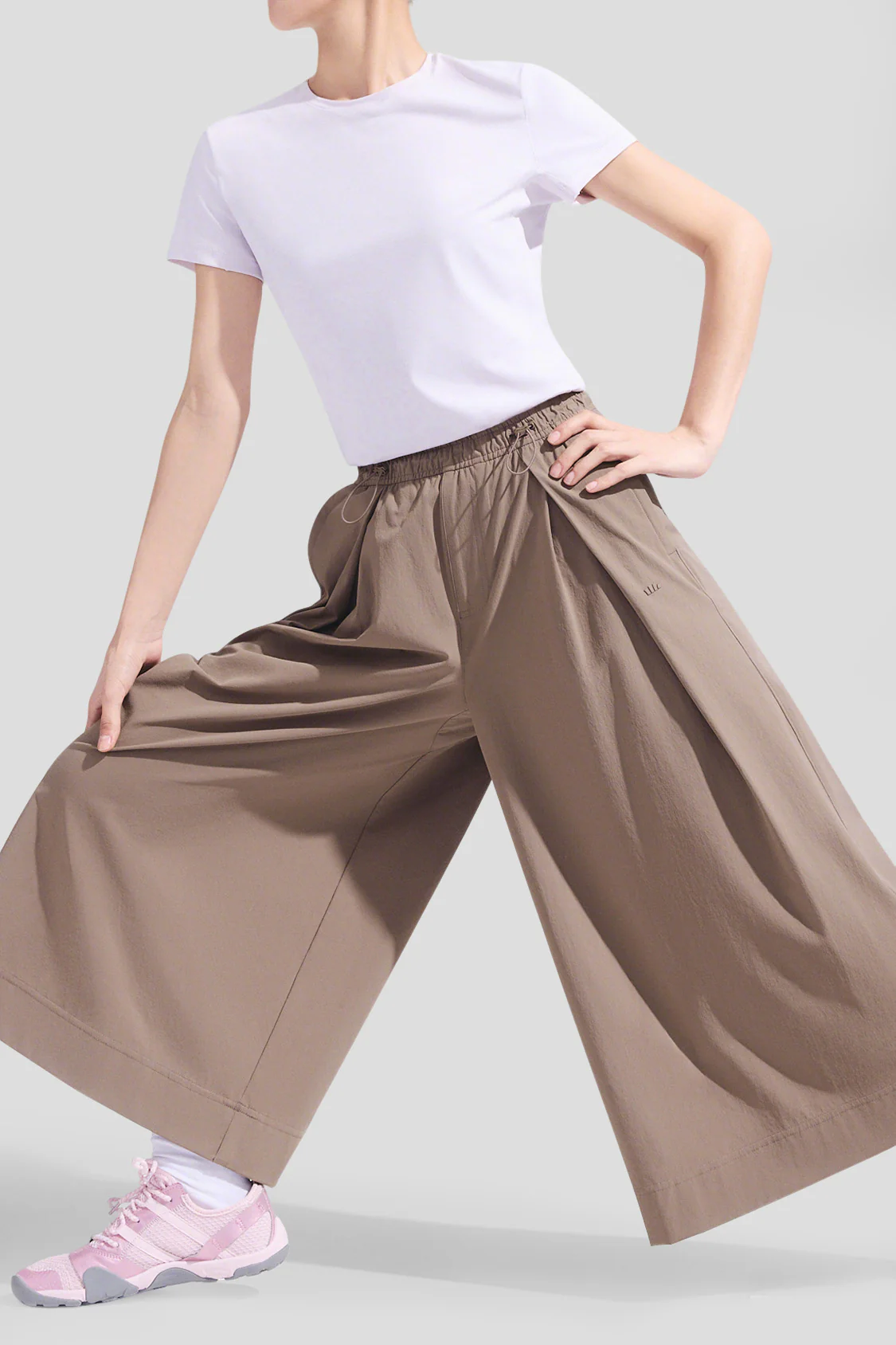 Women's Water-Resistant Wide Leg Pants UPF 50+ WR881 - Image 7