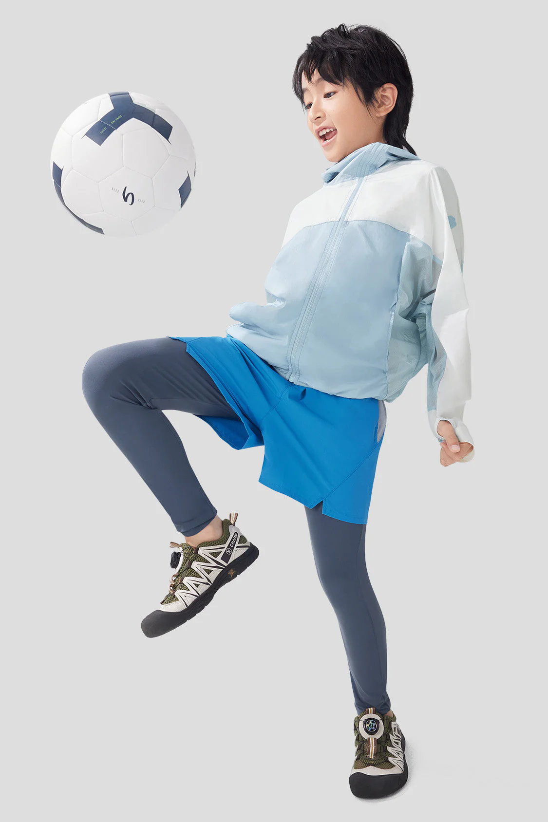 Pocket - Kids' Lightweight Packable Sun Protection Jacket UPF50+ - Image 5
